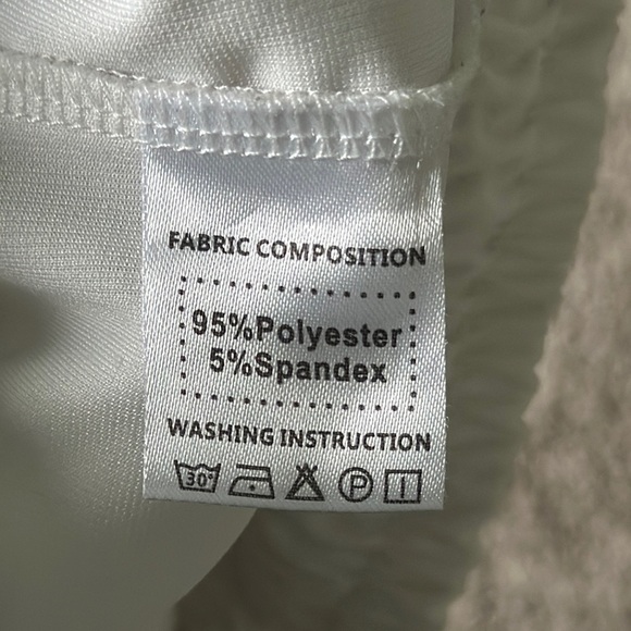 White & Black Men’s Polyester Athletic Shorts Bundle Size Small - Picture 5 of 8